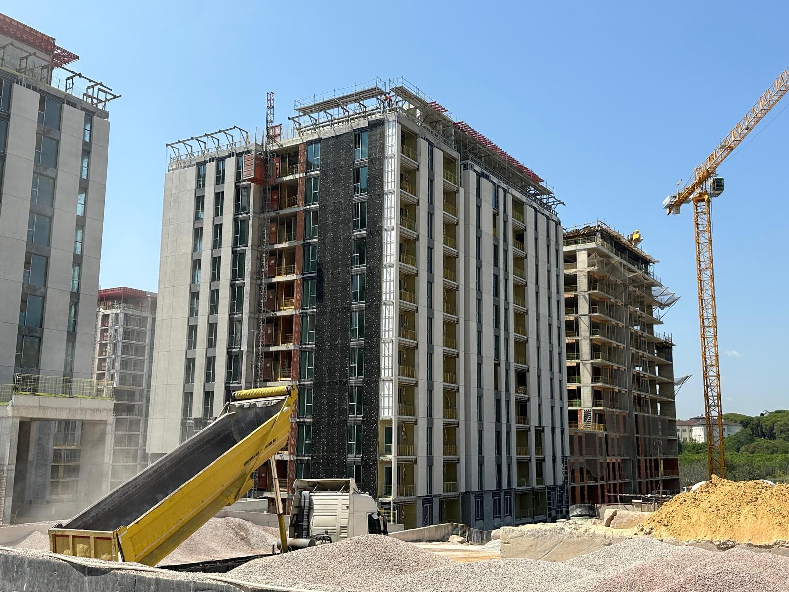 Prekast Cephe Montajı